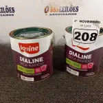 LOTE 208 - 02 GALÕES DE ESMALTE SINTÉTICO IQUINE MADEIRA E METAIS ALTO BRILHO VERDE COLONIAL 3,6L. (NO ESTADO) ATENÇÃO! FAZER A VISITAÇÃO ANTES DE ARREMATAR, NÃO SABEMOS SE FUNCIONA. LEILÃO NÃO TEM GARANTIA E NEM DEVOLUÇÃO, SUJEITO A POSSÍVEIS AVARIAS VISÍVEIS/OCULTAS E/OU AUSÊNCIA DE COMPONENTES.