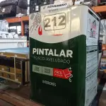 LOTE 212 - 01 LATA DE TINTA IQUINE PINTALAR FOSCO AVELUDADO INTERIORES VERDE PISCINA 18L. (NO ESTADO) ATENÇÃO! FAZER A VISITAÇÃO ANTES DE ARREMATAR, NÃO SABEMOS SE FUNCIONA. LEILÃO NÃO TEM GARANTIA E NEM DEVOLUÇÃO, SUJEITO A POSSÍVEIS AVARIAS VISÍVEIS/OCULTAS E/OU AUSÊNCIA DE COMPONENTES.