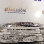 LOTE 210 - 01 ROLO DE CABO FLEXÍVEL 100M 1X4MM NA COR PRETA(NOVO). (NO ESTADO) ATENÇÃO! FAZER A VISITAÇÃO ANTES DE ARREMATAR, NÃO SABEMOS SE FUNCIONA. LEILÃO NÃO TEM GARANTIA E NEM DEVOLUÇÃO, SUJEITO A POSSÍVEIS AVARIAS VISÍVEIS/OCULTAS E/OU AUSÊNCIA DE COMPONENTES.