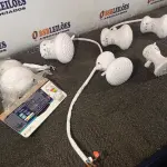 LOTE 057 - 06 CHUVEIROS MARCAS E MODELOS DIVERSOS. (NO ESTADO) ATENÇÃO! FAZER A VISITAÇÃO ANTES DE ARREMATAR, NÃO SABEMOS SE FUNCIONA. LEILÃO NÃO TEM GARANTIA E NEM DEVOLUÇÃO, SUJEITO A POSSÍVEIS AVARIAS VISÍVEIS/OCULTAS E/OU AUSÊNCIA DE COMPONENTES.