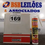 LOTE 169 - 12 TUBOS DE SILICONE NEUTRO PARA CONSTRUÇÃO 340G. (NO ESTADO) ATENÇÃO! FAZER A VISITAÇÃO ANTES DE ARREMATAR, NÃO SABEMOS SE FUNCIONA. LEILÃO NÃO TEM GARANTIA E NEM DEVOLUÇÃO, SUJEITO A POSSÍVEIS AVARIAS VISÍVEIS/OCULTAS E/OU AUSÊNCIA DE COMPONENTES.