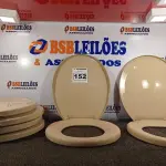LOTE 152 - 06 ASSENTOS PARA VASO SANITÁRIO. (NO ESTADO) ATENÇÃO! FAZER A VISITAÇÃO ANTES DE ARREMATAR, NÃO SABEMOS SE FUNCIONA. LEILÃO NÃO TEM GARANTIA E NEM DEVOLUÇÃO, SUJEITO A POSSÍVEIS AVARIAS VISÍVEIS/OCULTAS E/OU AUSÊNCIA DE COMPONENTES.