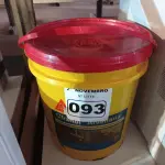 LOTE 093 - 01 BALDE DE SIKANOL ALVENARIA, ADITIVO PLASTIFICANTE PARA ARGAMASSA DE ASSENTAMENTO E REBOCO. (NO ESTADO) ATENÇÃO! FAZER A VISITAÇÃO ANTES DE ARREMATAR, NÃO SABEMOS SE FUNCIONA. LEILÃO NÃO TEM GARANTIA E NEM DEVOLUÇÃO, SUJEITO A POSSÍVEIS AVARIAS VISÍVEIS/OCULTAS E/OU AUSÊNCIA DE COMPONENTES.