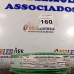 LOTE 160 - 01 ROLO DE CABO FLEXÍVEL 100M 1X2,5MM NA COR VERDE(NOVO). (NO ESTADO) ATENÇÃO! FAZER A VISITAÇÃO ANTES DE ARREMATAR, NÃO SABEMOS SE FUNCIONA. LEILÃO NÃO TEM GARANTIA E NEM DEVOLUÇÃO, SUJEITO A POSSÍVEIS AVARIAS VISÍVEIS/OCULTAS E/OU AUSÊNCIA DE COMPONENTES.
