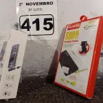 LOTE 415 - 01 MICROFONE SEM FIO E 01 CARREGADOR PORTÁTIL. (NO ESTADO) ATENÇÃO! FAZER A VISITAÇÃO ANTES DE ARREMATAR, NÃO SABEMOS SE FUNCIONA. LEILÃO NÃO TEM GARANTIA E NEM DEVOLUÇÃO, SUJEITO A POSSÍVEIS AVARIAS VISÍVEIS/OCULTAS E/OU AUSÊNCIA DE COMPONENTES.