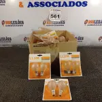 LOTE 561 - 01 LOTE COM VÁRIAS LÂMPADAS FLUORESCENTES BOLINHA. (NO ESTADO) ATENÇÃO! FAZER A VISITAÇÃO ANTES DE ARREMATAR, NÃO SABEMOS SE FUNCIONA. LEILÃO NÃO TEM GARANTIA E NEM DEVOLUÇÃO, SUJEITO A POSSÍVEIS AVARIAS VISÍVEIS/OCULTAS E/OU AUSÊNCIA DE COMPONENTES.