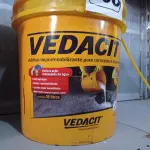 LOTE 556 - 01 BALDE DE VEDACIT, ADITIVO IMPERMEABILIZANTE PARA CONCRETOS E ARGAMASSAS 18L. (NO ESTADO) ATENÇÃO! FAZER A VISITAÇÃO ANTES DE ARREMATAR, NÃO SABEMOS SE FUNCIONA. LEILÃO NÃO TEM GARANTIA E NEM DEVOLUÇÃO, SUJEITO A POSSÍVEIS AVARIAS VISÍVEIS/OCULTAS E/OU AUSÊNCIA DE COMPONENTES.
