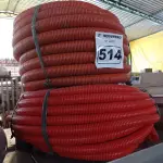 LOTE 514 - 02 ROLOS DE MANGUEIRA CORRUGADA. (NO ESTADO) ATENÇÃO! FAZER A VISITAÇÃO ANTES DE ARREMATAR, NÃO SABEMOS SE FUNCIONA. LEILÃO NÃO TEM GARANTIA E NEM DEVOLUÇÃO, SUJEITO A POSSÍVEIS AVARIAS VISÍVEIS/OCULTAS E/OU AUSÊNCIA DE COMPONENTES.