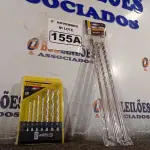 LOTE 155 - 01 KIT DE BROCAS. (NO ESTADO) ATENÇÃO! FAZER A VISITAÇÃO ANTES DE ARREMATAR, NÃO SABEMOS SE FUNCIONA. LEILÃO NÃO TEM GARANTIA E NEM DEVOLUÇÃO, SUJEITO A POSSÍVEIS AVARIAS VISÍVEIS/OCULTAS E/OU AUSÊNCIA DE COMPONENTES.