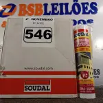 LOTE 546 - 12 TUBOS DE SILICONE NEUTRO PARA CONSTRUÇÃO 340G. (NO ESTADO) ATENÇÃO! FAZER A VISITAÇÃO ANTES DE ARREMATAR, NÃO SABEMOS SE FUNCIONA. LEILÃO NÃO TEM GARANTIA E NEM DEVOLUÇÃO, SUJEITO A POSSÍVEIS AVARIAS VISÍVEIS/OCULTAS E/OU AUSÊNCIA DE COMPONENTES.