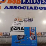 LOTE 045 - 01 COMPRESSOR DE AR PORTÁTIL 12V. (NO ESTADO) ATENÇÃO! FAZER A VISITAÇÃO ANTES DE ARREMATAR, NÃO SABEMOS SE FUNCIONA. LEILÃO NÃO TEM GARANTIA E NEM DEVOLUÇÃO, SUJEITO A POSSÍVEIS AVARIAS VISÍVEIS/OCULTAS E/OU AUSÊNCIA DE COMPONENTES.