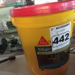 LOTE 442 - 01 BALDE DE SIKANOL ALVENARIA, ADITIVO PLASTIFICANTE PARA ARGAMASSA DE ASSENTAMENTO E REBOCO. (NO ESTADO) ATENÇÃO! FAZER A VISITAÇÃO ANTES DE ARREMATAR, NÃO SABEMOS SE FUNCIONA. LEILÃO NÃO TEM GARANTIA E NEM DEVOLUÇÃO, SUJEITO A POSSÍVEIS AVARIAS VISÍVEIS/OCULTAS E/OU AUSÊNCIA DE COMPONENTES.