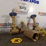 LOTE 543 - 02 REGISTROS BRUTO DE GAVETA DOCOL 1.1/2” E 02 REGISTROS MIPEL DE 40. (NO ESTADO) ATENÇÃO! FAZER A VISITAÇÃO ANTES DE ARREMATAR, NÃO SABEMOS SE FUNCIONA. LEILÃO NÃO TEM GARANTIA E NEM DEVOLUÇÃO, SUJEITO A POSSÍVEIS AVARIAS VISÍVEIS/OCULTAS E/OU AUSÊNCIA DE COMPONENTES.