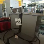 LOTE 436 - 02 BASES PARA PROCESSADORAS DE ALIMENTOS SKYMSEN. (NO ESTADO) ATENÇÃO! FAZER A VISITAÇÃO ANTES DE ARREMATAR, NÃO SABEMOS SE FUNCIONA. LEILÃO NÃO TEM GARANTIA E NEM DEVOLUÇÃO, SUJEITO A POSSÍVEIS AVARIAS VISÍVEIS/OCULTAS E/OU AUSÊNCIA DE COMPONENTES.