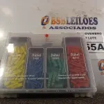 LOTE 165 - 01 KIT DE BROCAS. (NO ESTADO) ATENÇÃO! FAZER A VISITAÇÃO ANTES DE ARREMATAR, NÃO SABEMOS SE FUNCIONA. LEILÃO NÃO TEM GARANTIA E NEM DEVOLUÇÃO, SUJEITO A POSSÍVEIS AVARIAS VISÍVEIS/OCULTAS E/OU AUSÊNCIA DE COMPONENTES.