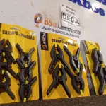 LOTE 090 - 01 KIT DE GRAMPOS DE PRESSÃO. (NO ESTADO) ATENÇÃO! FAZER A VISITAÇÃO ANTES DE ARREMATAR, NÃO SABEMOS SE FUNCIONA. LEILÃO NÃO TEM GARANTIA E NEM DEVOLUÇÃO, SUJEITO A POSSÍVEIS AVARIAS VISÍVEIS/OCULTAS E/OU AUSÊNCIA DE COMPONENTES.