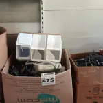 LOTE 475 - 01 LOTE COM MATÉRIAS DIVERSOS. (NO ESTADO) ATENÇÃO! FAZER A VISITAÇÃO ANTES DE ARREMATAR, NÃO SABEMOS SE FUNCIONA. LEILÃO NÃO TEM GARANTIA E NEM DEVOLUÇÃO, SUJEITO A POSSÍVEIS AVARIAS VISÍVEIS/OCULTAS E/OU AUSÊNCIA DE COMPONENTES.