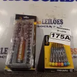 LOTE 175 - 01 KIT DE CHAVES INTERCAMBIÁVEIS MULTIFUNCIONAL E 01 KIT DE CHAVES DE PRECISÃO. (NO ESTADO) ATENÇÃO! FAZER A VISITAÇÃO ANTES DE ARREMATAR, NÃO SABEMOS SE FUNCIONA. LEILÃO NÃO TEM GARANTIA E NEM DEVOLUÇÃO, SUJEITO A POSSÍVEIS AVARIAS VISÍVEIS/OCULTAS E/OU AUSÊNCIA DE COMPONENTES.