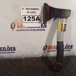 LOTE 125 - 01 MACHADINHA CAÇA E PESCA COM CABO EMBORRACHADO. (NO ESTADO) ATENÇÃO! FAZER A VISITAÇÃO ANTES DE ARREMATAR, NÃO SABEMOS SE FUNCIONA. LEILÃO NÃO TEM GARANTIA E NEM DEVOLUÇÃO, SUJEITO A POSSÍVEIS AVARIAS VISÍVEIS/OCULTAS E/OU AUSÊNCIA DE COMPONENTES.