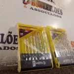 LOTE 145 - 02 KIT’S DE BROCAS. (NO ESTADO) ATENÇÃO! FAZER A VISITAÇÃO ANTES DE ARREMATAR, NÃO SABEMOS SE FUNCIONA. LEILÃO NÃO TEM GARANTIA E NEM DEVOLUÇÃO, SUJEITO A POSSÍVEIS AVARIAS VISÍVEIS/OCULTAS E/OU AUSÊNCIA DE COMPONENTES.