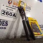 LOTE 260 - 01 ALICATE BOMBA D’AGUA 10” E 01 KIT DE CHAVES TORX. (NO ESTADO) ATENÇÃO! FAZER A VISITAÇÃO ANTES DE ARREMATAR, NÃO SABEMOS SE FUNCIONA. LEILÃO NÃO TEM GARANTIA E NEM DEVOLUÇÃO, SUJEITO A POSSÍVEIS AVARIAS VISÍVEIS/OCULTAS E/OU AUSÊNCIA DE COMPONENTES.