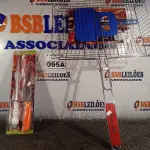 LOTE 095 - 01 KIT CHURRASCO. (NO ESTADO) ATENÇÃO! FAZER A VISITAÇÃO ANTES DE ARREMATAR, NÃO SABEMOS SE FUNCIONA. LEILÃO NÃO TEM GARANTIA E NEM DEVOLUÇÃO, SUJEITO A POSSÍVEIS AVARIAS VISÍVEIS/OCULTAS E/OU AUSÊNCIA DE COMPONENTES.