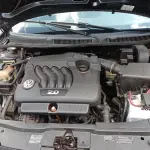 LOTE 601 - 01 VW BORA A GASOLINA; ANO 2006/2007 NA COR PRETA (NO ESTADO) 
