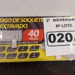 LOTE 020 - 01 JOGO DE SOQUETE SEXTAVADO 40 PEÇAS. (NO ESTADO) ATENÇÃO! FAZER A VISITAÇÃO ANTES DE ARREMATAR, NÃO SABEMOS SE FUNCIONA. LEILÃO NÃO TEM GARANTIA E NEM DEVOLUÇÃO, SUJEITO A POSSÍVEIS AVARIAS VISÍVEIS/OCULTAS E/OU AUSÊNCIA DE COMPONENTES.
