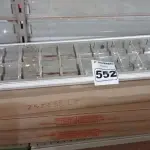 LOTE 552 - 04 LUMINÁRIAS DE EMBUTIR 2X40W. (NO ESTADO) ATENÇÃO! FAZER A VISITAÇÃO ANTES DE ARREMATAR, NÃO SABEMOS SE FUNCIONA. LEILÃO NÃO TEM GARANTIA E NEM DEVOLUÇÃO, SUJEITO A POSSÍVEIS AVARIAS VISÍVEIS/OCULTAS E/OU AUSÊNCIA DE COMPONENTES.