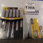 LOTE 130 - 02 KIT’S DE CHAVES FENDA/PHILIPS 06/02 PEÇAS. (NO ESTADO) ATENÇÃO! FAZER A VISITAÇÃO ANTES DE ARREMATAR, NÃO SABEMOS SE FUNCIONA. LEILÃO NÃO TEM GARANTIA E NEM DEVOLUÇÃO, SUJEITO A POSSÍVEIS AVARIAS VISÍVEIS/OCULTAS E/OU AUSÊNCIA DE COMPONENTES.