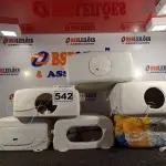 LOTE 542 - 06 CAIXAS DE DESCARGA MARCAS E MODELOS DIVERSOS. (NO ESTADO) ATENÇÃO! FAZER A VISITAÇÃO ANTES DE ARREMATAR, NÃO SABEMOS SE FUNCIONA. LEILÃO NÃO TEM GARANTIA E NEM DEVOLUÇÃO, SUJEITO A POSSÍVEIS AVARIAS VISÍVEIS/OCULTAS E/OU AUSÊNCIA DE COMPONENTES.