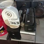 LOTE 363 - 02 SUBWOOFER, 02 PONTAS DE MIXER PARA ALIMENTOS, 01 APARELHO DE SOM E 01 CAIXA DE SOM MARCAS E MODELOS DIVERSOS. (NO ESTADO) ATENÇÃO! FAZER A VISITAÇÃO ANTES DE ARREMATAR, NÃO SABEMOS SE FUNCIONA. LEILÃO NÃO TEM GARANTIA E NEM DEVOLUÇÃO, SUJEITO A POSSÍVEIS AVARIAS VISÍVEIS/OCULTAS E/OU AUSÊNCIA DE COMPONENTES.