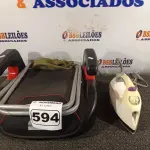 LOTE 594 - 01 ASSENTO ELEVATÓRIO, 01 BANQUETA DOBRÁVEL E 01 FERRO DE PASSAR. (NO ESTADO) ATENÇÃO! FAZER A VISITAÇÃO ANTES DE ARREMATAR, NÃO SABEMOS SE FUNCIONA. LEILÃO NÃO TEM GARANTIA E NEM DEVOLUÇÃO, SUJEITO A POSSÍVEIS AVARIAS VISÍVEIS/OCULTAS E/OU AUSÊNCIA DE COMPONENTES.