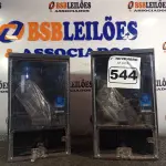 LOTE 544 - 02 CAIXAS PARA RELÓGIO MEDIDOR DE ENERGIA. (NO ESTADO) ATENÇÃO! FAZER A VISITAÇÃO ANTES DE ARREMATAR, NÃO SABEMOS SE FUNCIONA. LEILÃO NÃO TEM GARANTIA E NEM DEVOLUÇÃO, SUJEITO A POSSÍVEIS AVARIAS VISÍVEIS/OCULTAS E/OU AUSÊNCIA DE COMPONENTES.