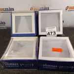 LOTE 473 - 04 LUMINÁRIAS DE EMBUTIR MARCAS EDIBRAZ. (NO ESTADO) ATENÇÃO! FAZER A VISITAÇÃO ANTES DE ARREMATAR, NÃO SABEMOS SE FUNCIONA. LEILÃO NÃO TEM GARANTIA E NEM DEVOLUÇÃO, SUJEITO A POSSÍVEIS AVARIAS VISÍVEIS/OCULTAS E/OU AUSÊNCIA DE COMPONENTES.