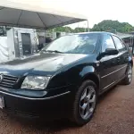 LOTE 601 - 01 VW BORA A GASOLINA; ANO 2006/2007 NA COR PRETA (NO ESTADO) 