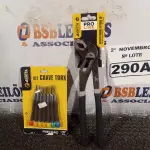 LOTE 290 - 01 ALICATE BOMBA D’AGUA 10” E 01 KIT DE CHAVES TORX. (NO ESTADO) ATENÇÃO! FAZER A VISITAÇÃO ANTES DE ARREMATAR, NÃO SABEMOS SE FUNCIONA. LEILÃO NÃO TEM GARANTIA E NEM DEVOLUÇÃO, SUJEITO A POSSÍVEIS AVARIAS VISÍVEIS/OCULTAS E/OU AUSÊNCIA DE COMPONENTES.