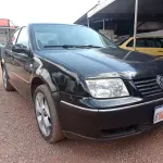 LOTE 601 - 01 VW BORA A GASOLINA; ANO 2006/2007 NA COR PRETA (NO ESTADO) 