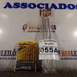 LOTE 055 - 01 KIT DE BROCAS. (NO ESTADO) ATENÇÃO! FAZER A VISITAÇÃO ANTES DE ARREMATAR, NÃO SABEMOS SE FUNCIONA. LEILÃO NÃO TEM GARANTIA E NEM DEVOLUÇÃO, SUJEITO A POSSÍVEIS AVARIAS VISÍVEIS/OCULTAS E/OU AUSÊNCIA DE COMPONENTES.