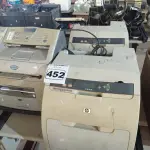 LOTE 452 - 01 APARELHO DE FAX E 03 IMPRESSORAS MARCAS E MODELOS DIVERSOS. (NO ESTADO) ATENÇÃO! FAZER A VISITAÇÃO ANTES DE ARREMATAR, NÃO SABEMOS SE FUNCIONA. LEILÃO NÃO TEM GARANTIA E NEM DEVOLUÇÃO, SUJEITO A POSSÍVEIS AVARIAS VISÍVEIS/OCULTAS E/OU AUSÊNCIA DE COMPONENTES.