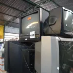 LOTE 458 - 04 TV’S DE TUBO MARCAS E MODELOS DIVERSOS. (NO ESTADO) ATENÇÃO! FAZER A VISITAÇÃO ANTES DE ARREMATAR, NÃO SABEMOS SE FUNCIONA. LEILÃO NÃO TEM GARANTIA E NEM DEVOLUÇÃO, SUJEITO A POSSÍVEIS AVARIAS VISÍVEIS/OCULTAS E/OU AUSÊNCIA DE COMPONENTES.