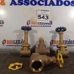 LOTE 543 - 02 REGISTROS BRUTO DE GAVETA DOCOL 1.1/2” E 02 REGISTROS MIPEL DE 40. (NO ESTADO) ATENÇÃO! FAZER A VISITAÇÃO ANTES DE ARREMATAR, NÃO SABEMOS SE FUNCIONA. LEILÃO NÃO TEM GARANTIA E NEM DEVOLUÇÃO, SUJEITO A POSSÍVEIS AVARIAS VISÍVEIS/OCULTAS E/OU AUSÊNCIA DE COMPONENTES.