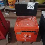 LOTE 499 - 01 AUXILIAR DE PARTIDA PRATIC CAR. (NO ESTADO) ATENÇÃO! FAZER A VISITAÇÃO ANTES DE ARREMATAR, NÃO SABEMOS SE FUNCIONA. LEILÃO NÃO TEM GARANTIA E NEM DEVOLUÇÃO, SUJEITO A POSSÍVEIS AVARIAS VISÍVEIS/OCULTAS E/OU AUSÊNCIA DE COMPONENTES.
