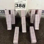 LOTE 388 - 10 PERFUMES LE PETIT 30ML. (NO ESTADO) ATENÇÃO! FAZER A VISITAÇÃO ANTES DE ARREMATAR, NÃO SABEMOS SE FUNCIONA. LEILÃO NÃO TEM GARANTIA E NEM DEVOLUÇÃO, SUJEITO A POSSÍVEIS AVARIAS VISÍVEIS/OCULTAS E/OU AUSÊNCIA DE COMPONENTES.