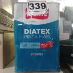 LOTE 339 - 01 LATA DE TINTA IQUINE DIATEX PINTA MAIS 18L NA COR CAMARÃO. (NO ESTADO) ATENÇÃO! FAZER A VISITAÇÃO ANTES DE ARREMATAR, NÃO SABEMOS SE FUNCIONA. LEILÃO NÃO TEM GARANTIA E NEM DEVOLUÇÃO, SUJEITO A POSSÍVEIS AVARIAS VISÍVEIS/OCULTAS E/OU AUSÊNCIA DE COMPONENTES.