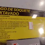 LOTE 020 - 01 JOGO DE SOQUETE SEXTAVADO 40 PEÇAS. (NO ESTADO) ATENÇÃO! FAZER A VISITAÇÃO ANTES DE ARREMATAR, NÃO SABEMOS SE FUNCIONA. LEILÃO NÃO TEM GARANTIA E NEM DEVOLUÇÃO, SUJEITO A POSSÍVEIS AVARIAS VISÍVEIS/OCULTAS E/OU AUSÊNCIA DE COMPONENTES.
