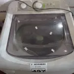 LOTE 497 - 01 MÁQUINA DE LAVAR MARCA CÔNSUL 8KG. (NO ESTADO) ATENÇÃO! FAZER A VISITAÇÃO ANTES DE ARREMATAR, NÃO SABEMOS SE FUNCIONA. LEILÃO NÃO TEM GARANTIA E NEM DEVOLUÇÃO, SUJEITO A POSSÍVEIS AVARIAS VISÍVEIS/OCULTAS E/OU AUSÊNCIA DE COMPONENTES.