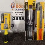 LOTE 295 - 01 FORMÃO, 01 LIMA CHATA 6” E 01 CHAVE COM 06 PONTAS INTERCAMBIÁVEIS. (NO ESTADO) ATENÇÃO! FAZER A VISITAÇÃO ANTES DE ARREMATAR, NÃO SABEMOS SE FUNCIONA. LEILÃO NÃO TEM GARANTIA E NEM DEVOLUÇÃO, SUJEITO A POSSÍVEIS AVARIAS VISÍVEIS/OCULTAS E/OU AUSÊNCIA DE COMPONENTES.