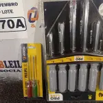 LOTE 170 - 02 KIT’S DE CHAVES FENDA/PHILIPS 06/02 PEÇAS. (NO ESTADO) ATENÇÃO! FAZER A VISITAÇÃO ANTES DE ARREMATAR, NÃO SABEMOS SE FUNCIONA. LEILÃO NÃO TEM GARANTIA E NEM DEVOLUÇÃO, SUJEITO A POSSÍVEIS AVARIAS VISÍVEIS/OCULTAS E/OU AUSÊNCIA DE COMPONENTES.