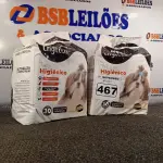 LOTE 467 - 02 PACOTES DE TAPETE HIGIÊNICO COM 30 UNIDADES. (NO ESTADO) ATENÇÃO! FAZER A VISITAÇÃO ANTES DE ARREMATAR, NÃO SABEMOS SE FUNCIONA. LEILÃO NÃO TEM GARANTIA E NEM DEVOLUÇÃO, SUJEITO A POSSÍVEIS AVARIAS VISÍVEIS/OCULTAS E/OU AUSÊNCIA DE COMPONENTES.